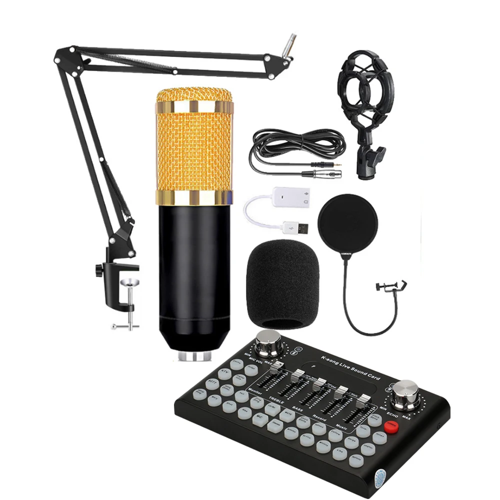 
audio interface recording studio live sound card 