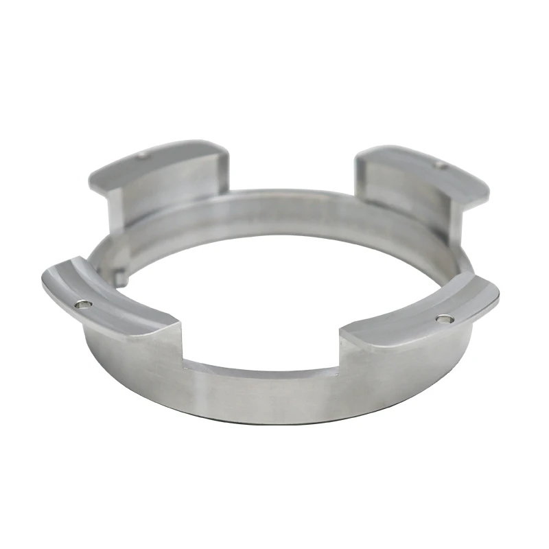 OEM Factory supply high quality cnc machining polish anodized aluminum round ring