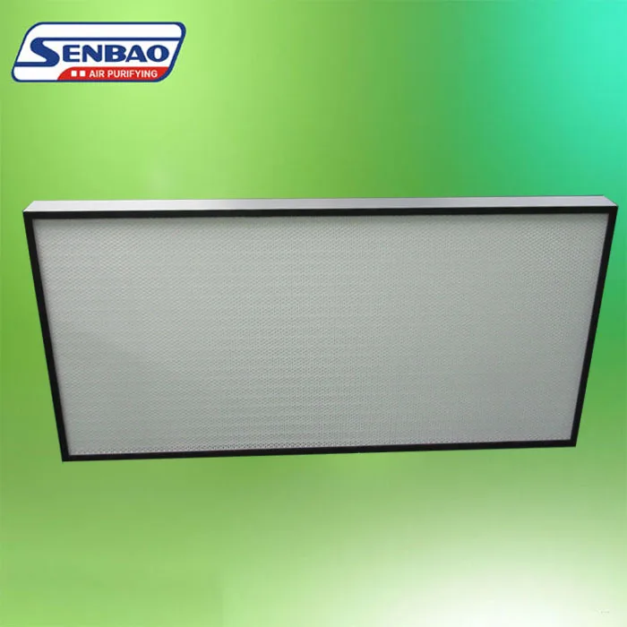 24x48 inches H14 air filter in panel type for mushroom laboratory