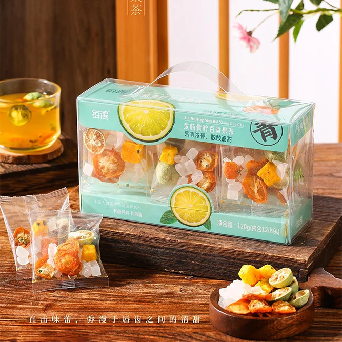 Wholesale Chinese gift box packaged flower tea Chrysanthemum Cassia Seed Tea 144g