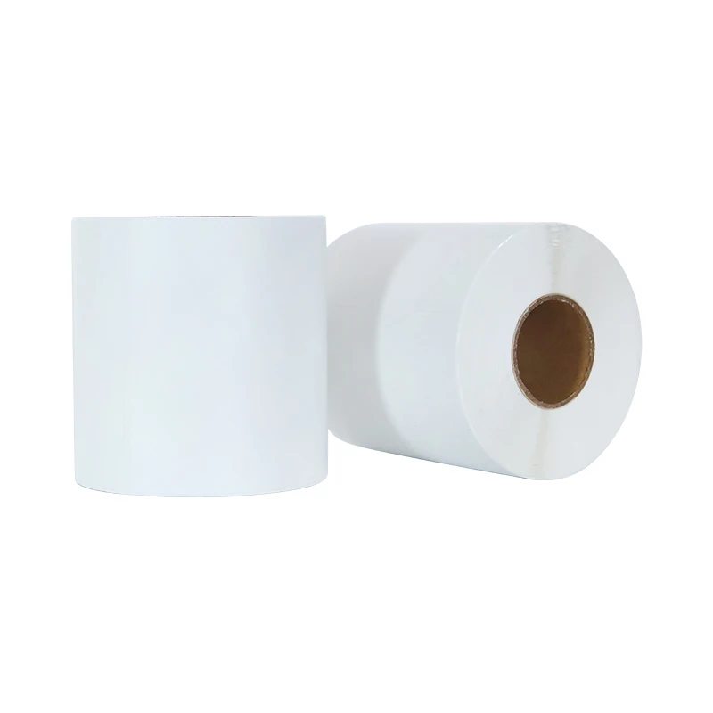 A6 Direct Thermal Label 4'x6' White Stickers 10x15 CM Fanfold or Roll  Shipping Labels For Wholesale
