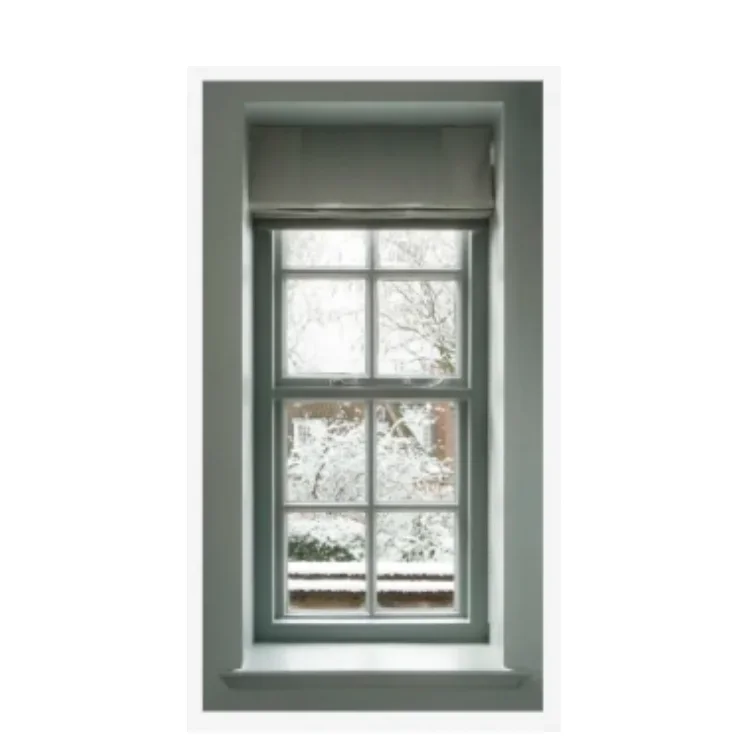 Factory Wholesale American style PVC Double Hung window Sash lift Up Vertical Sliding Window