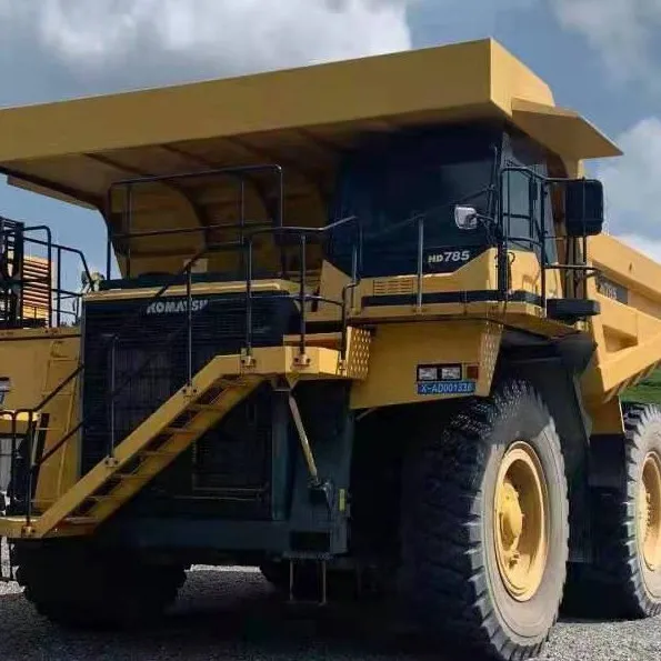 Used Large -scale mineral Truck komatsu HD785 high quality factory trailer bucket Secondhand komatsu HD785  truck in stock