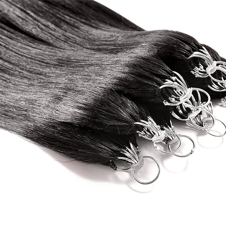 Manufacture Russian Virgin Human Hair 0.8g 1g/Strand Remy Human Hair Paris Painting Plumage Style Hair Extension
