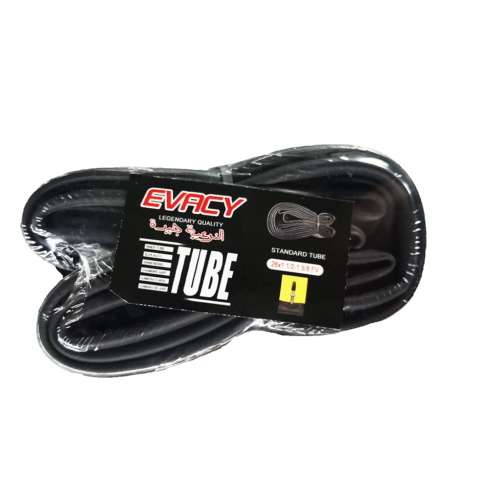 Bicycle Tube 26x1 1 2x1 5 8  FV DV valve Camera De Aire butyl bike tyre inner tube hot sell size to Africa