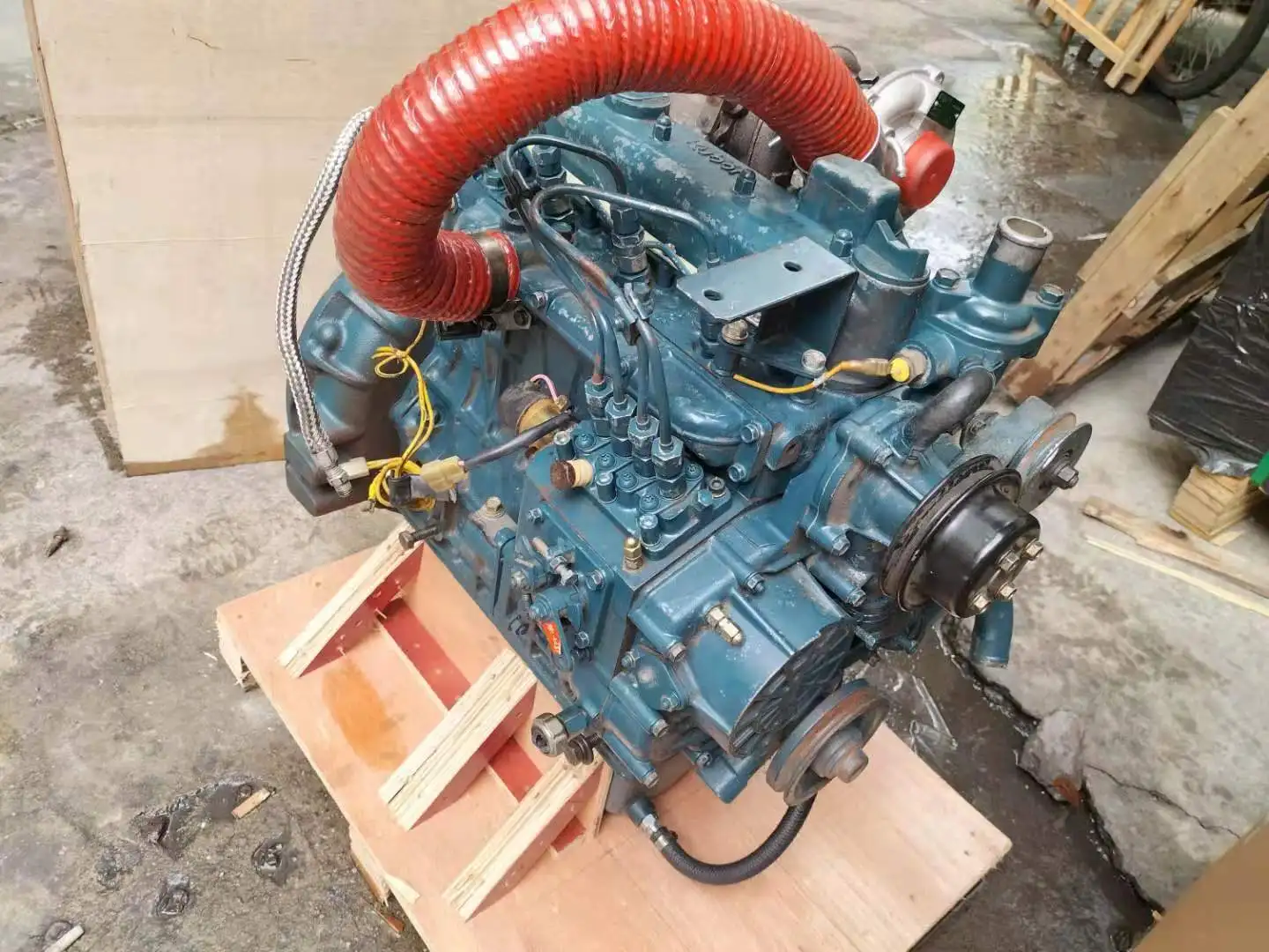 Used Engine Assy V1505 Diesel Engine Original High Quality