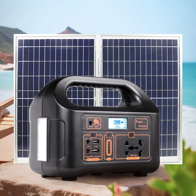 Portable 150W 144Wh Lithium Battery Power Station with AC Outlet Dropshipping for Outdoor Home Mobile Camping EU & US Plug Types