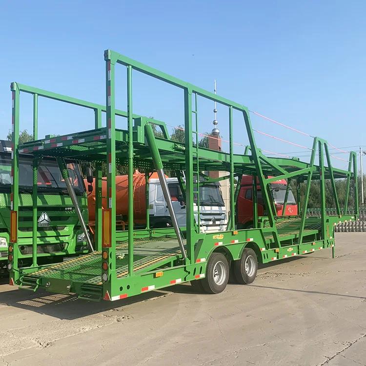 New Arrival Load 8/10 Cars Carrying Vehicle Car Transporter Trailer Car Carrier Semi Trailer For Sale