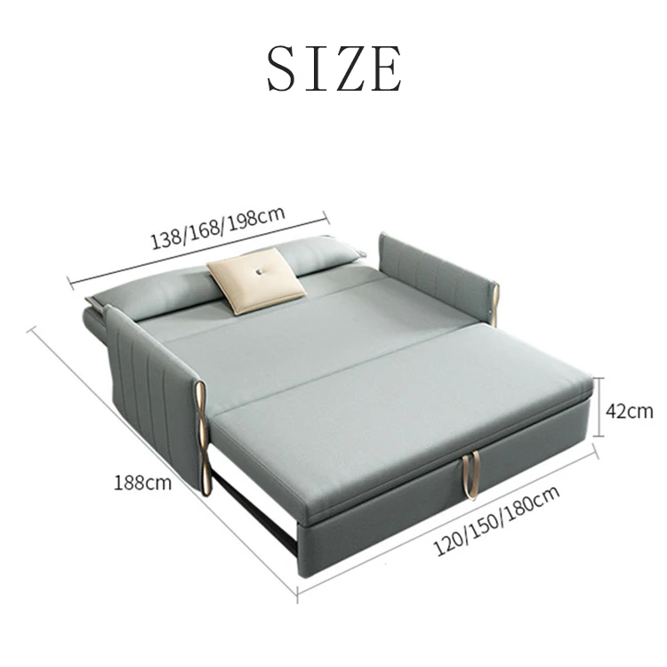 Amazon bestseller modern sofa cum bed folding living room furniture sofa bed furniture cheap fabric sofa