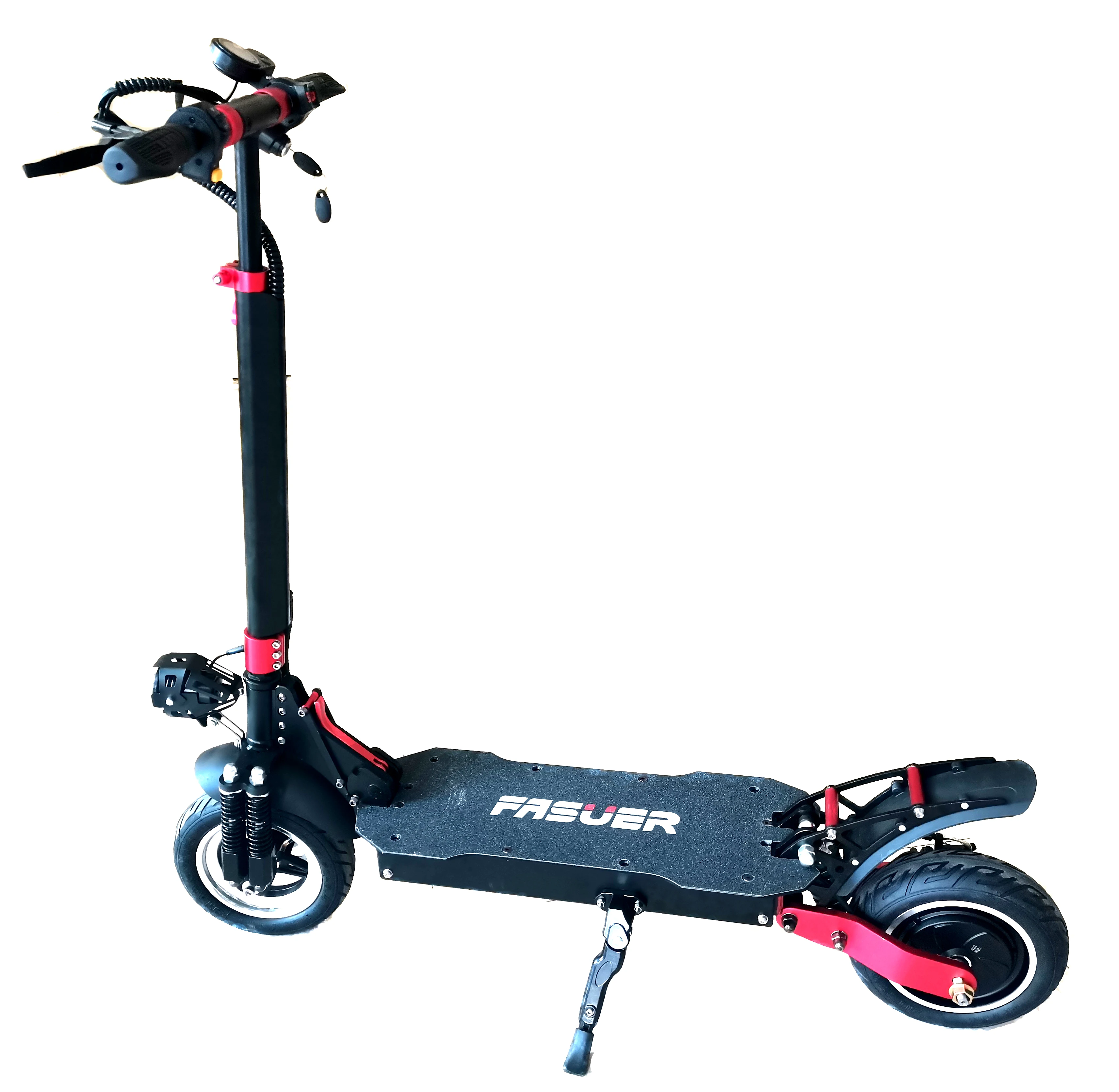 Fasuer Hot Electric Scooter  10 Inch  Dual Motor Off Road Tire  Aluminium Alloy Mobility Scooter  Adult