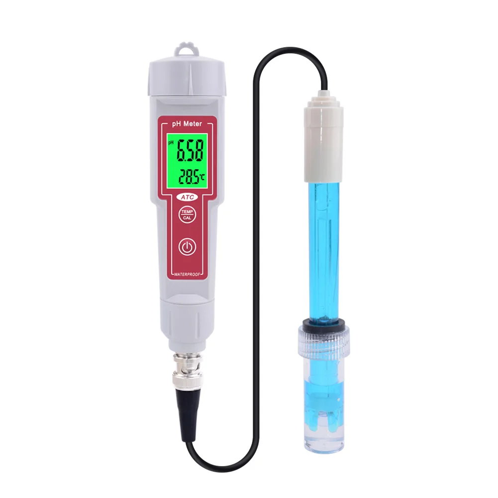 New Professional  Water Quality Analysis Device PH Meter Automatic Correction Waterproof Acidity Meter  for swimming po