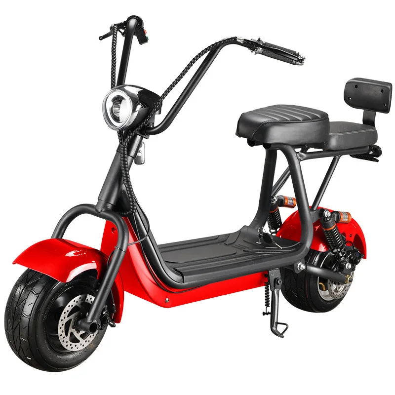 Заводская цена новый 500W-800W 2-колесный электрический скутер Citycoco 60V 12Ah аккумулятор 2000W мощность с ЖК-дисплеем электрические мотоциклы