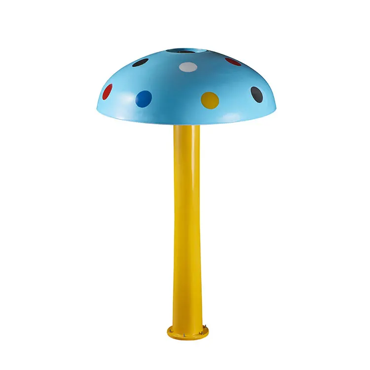water park equipment swimming pool toys for adult and children 1.8m diameter fiberglass mushroom waterfall