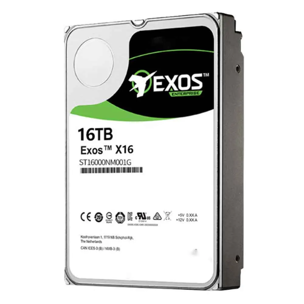 Enterprise HDD For Seagate Exos X18 X16 20tb 16tb 12tb 4TB hard drives SATA 16TB Cache 7200RPM HDD x20 ST16000NM001G