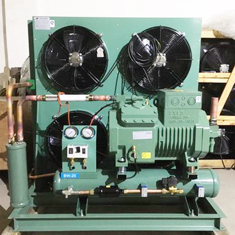 Заводская цена 3hp 5hp 6hp 10hp компрессор с воздушным охлаждением конденсационный блок для охлаждения системы