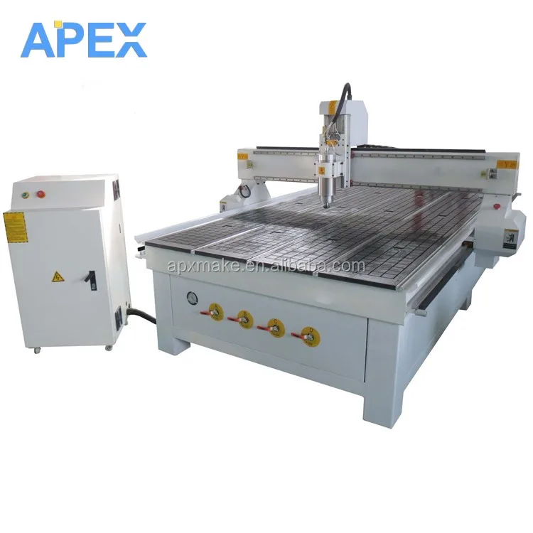high quality blue elephant wood working cnc 1325 1530 machine furniture making router for sale with air cooling spindle in Peru
