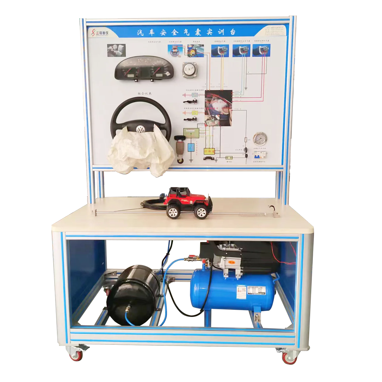 High voltage and high current relay training platform