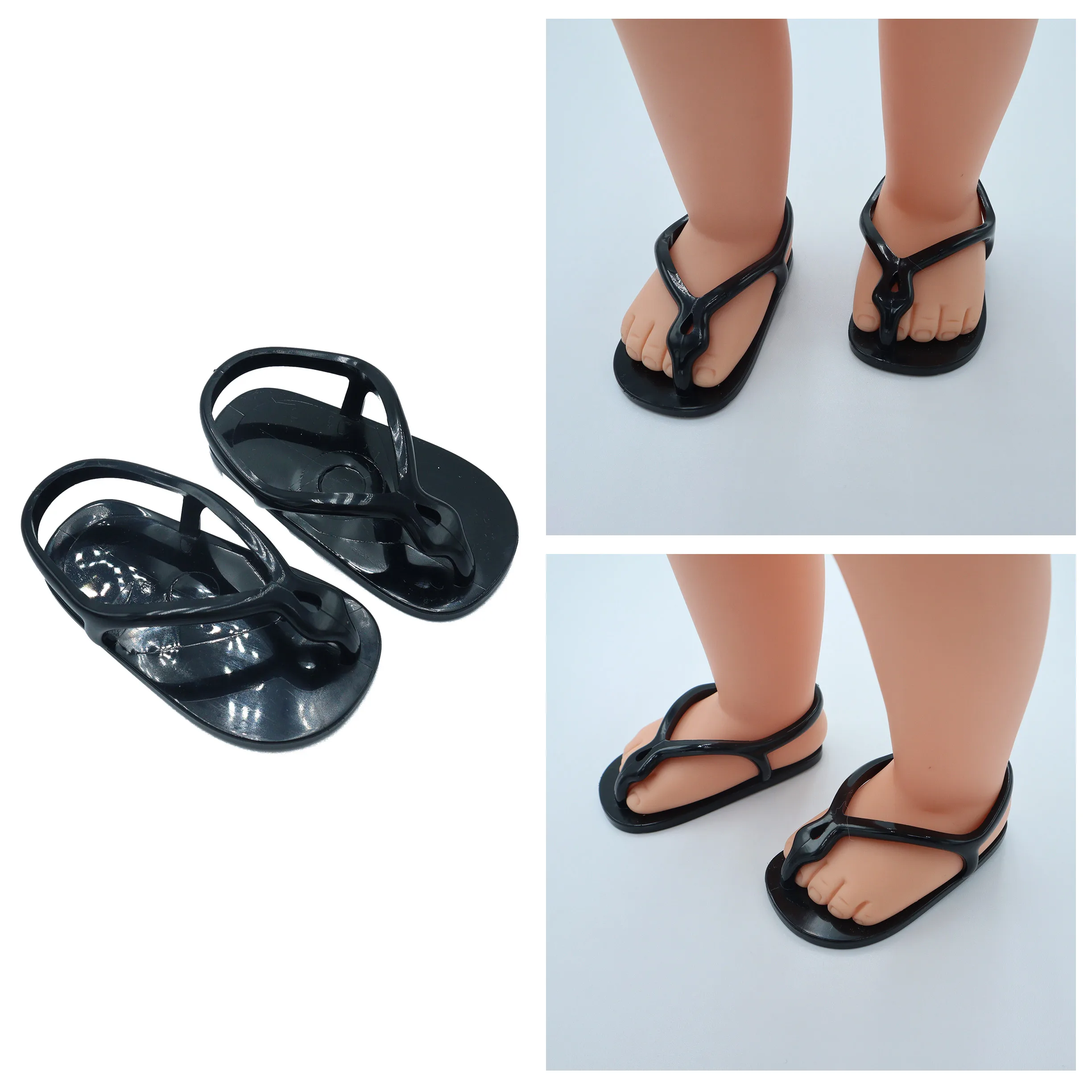 Новое поступление оптовая продажа пластиковые сандалии для американской девочки размер 18 дюймов