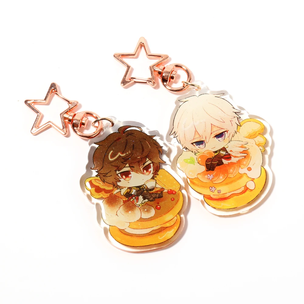 Custom VOGRACE laser cut acrylic charms/custom anime acrylic keychain