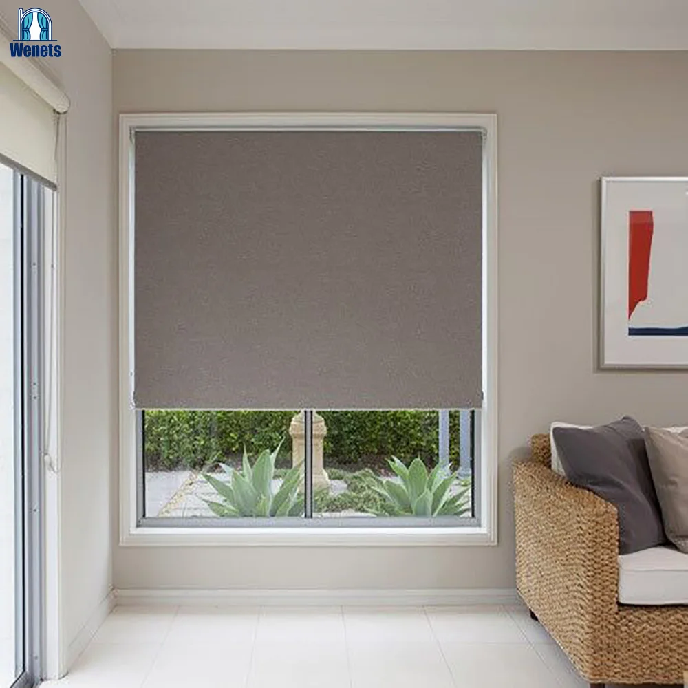motorized roller blinds smart remote control indoor roller blinds