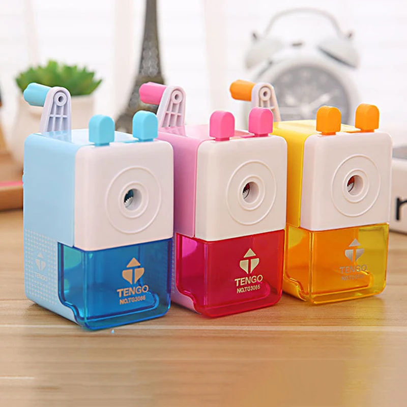 Professional Manufacture Manual Wholesale Cheap Plastic Large Pencil Sharpener