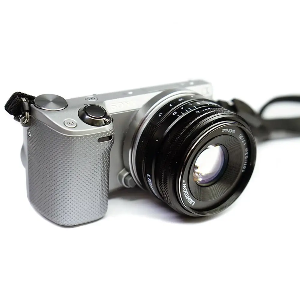 Mirrorless manual focus camera lens