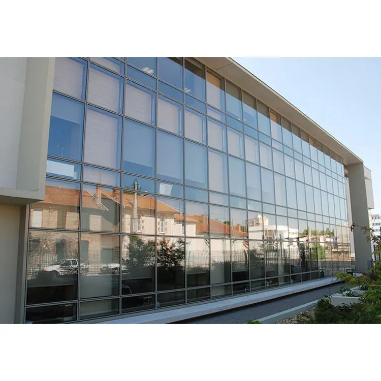 
Modern Aluminium Thermal Insulation Daylighting Aluminum Curtain Wall Project 