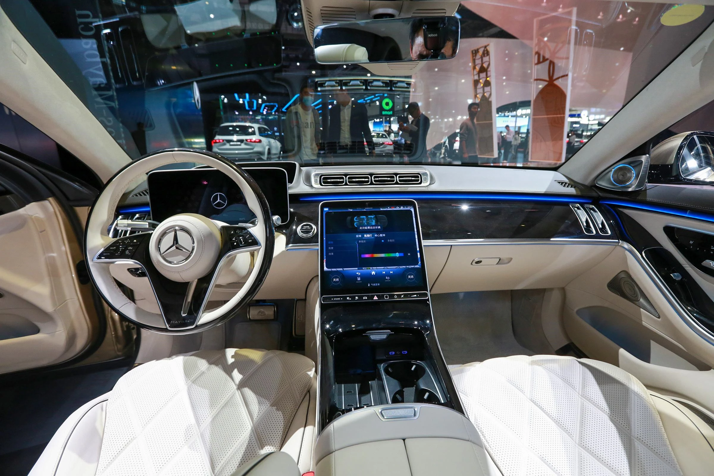 Mercedes Benz S Class Maybach Phev роскошный гибридный лимузин большой электромобиль с 4-мя посадками
