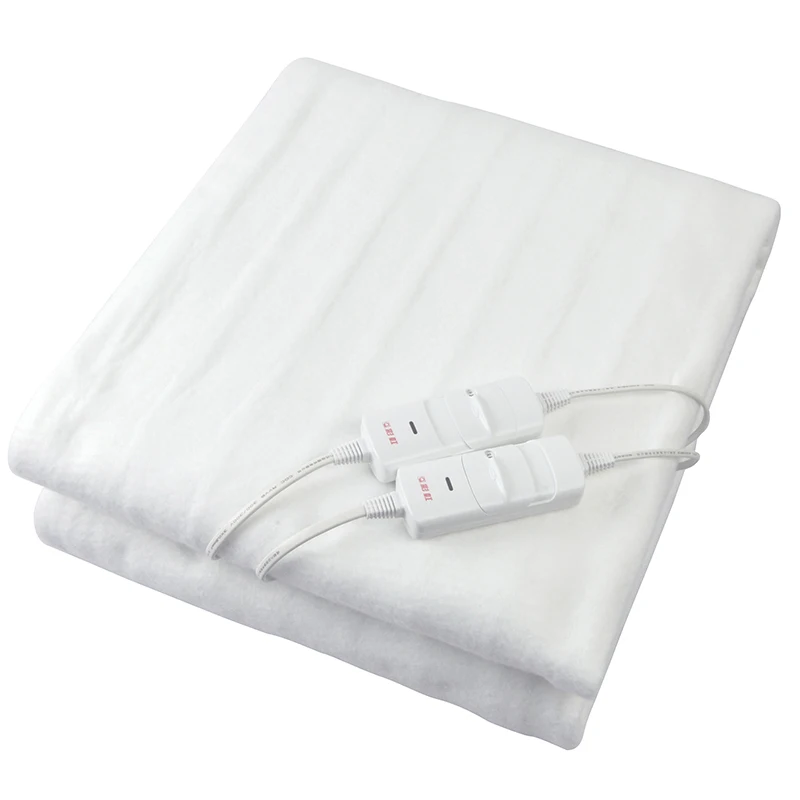 Electric Heated Blanket Twin Size 160*140 Warmth Double Electric Blanket With 2 Heat Settings Electric Blanket Double Bed