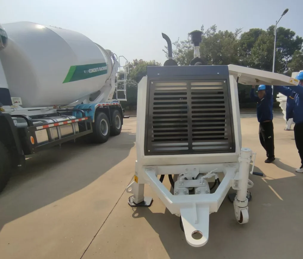 China Top Brand Hot Sale New 65 m3/h Stationary Concrete Pump XS6013D