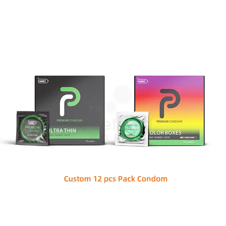 Condoms products Made from natural latex for men from Thailand with special features For OEM production to specific customers