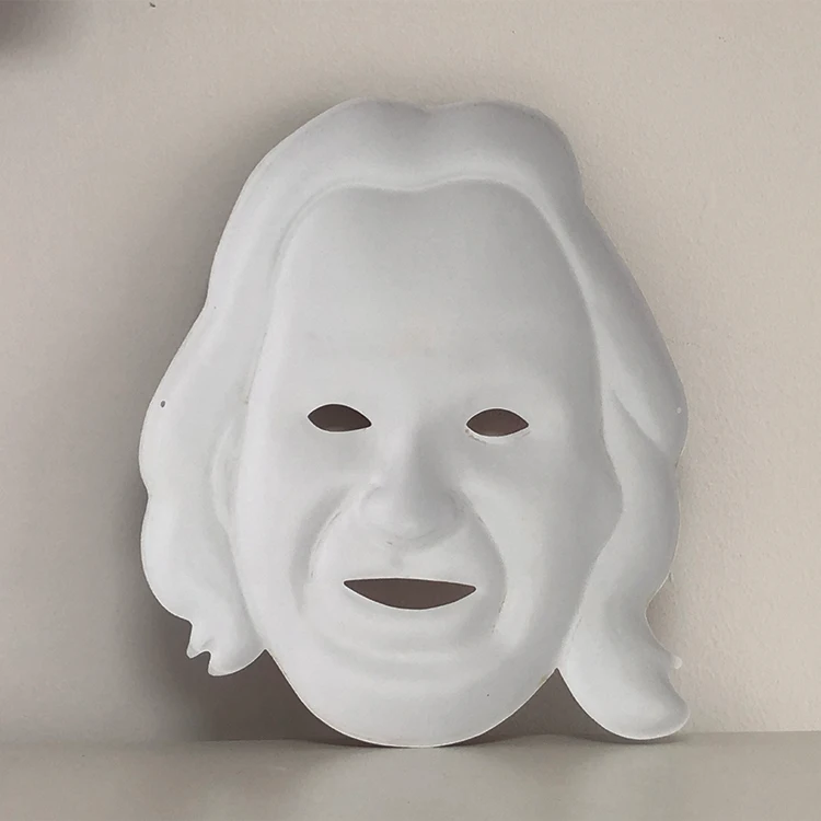 Simple Design 3d embossed pvc mask Masquerade Party Mask Custom pvc Mask