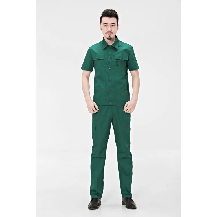 Wholesale cheap work service products type safety overall men and women work uniforms
