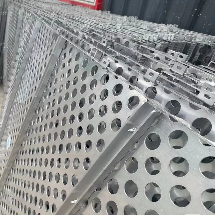 Outdoor Decorative Perforated Metal Panel Laser Cut Wall Cladding Exterior Sheet Metal Wall Panel Aluminum