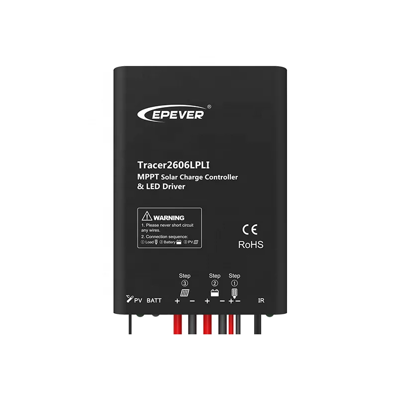 EPSOLAR Tracer2606LPLI 10A 12V24V lithium battery type Solar Street Light MPPT Charge Controller