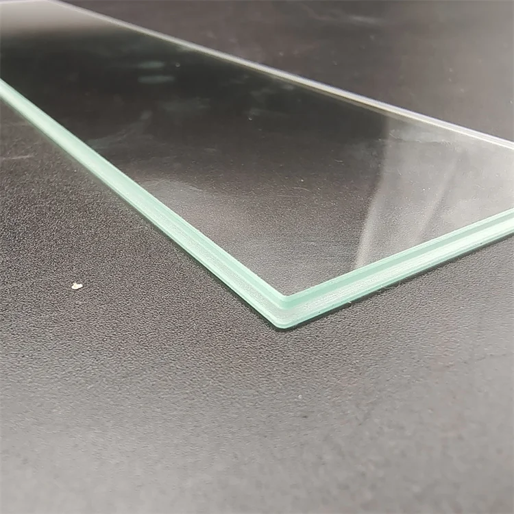 2-10mm Thick Clear Float Tempered Glass Panel Sight Glass Soda Lime Smooth Edge Cut Edge Clear Glass Sheet