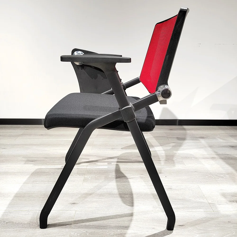 Пластиковые стулья, тренировочный стул с блокнотом для письма, офисная мебель, стул для конференций