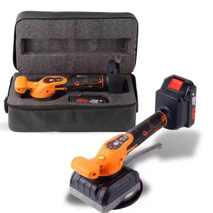 LARIX New lithium ceramic tile laying machine floor vibrator electric tiling machine automatic  tile machine