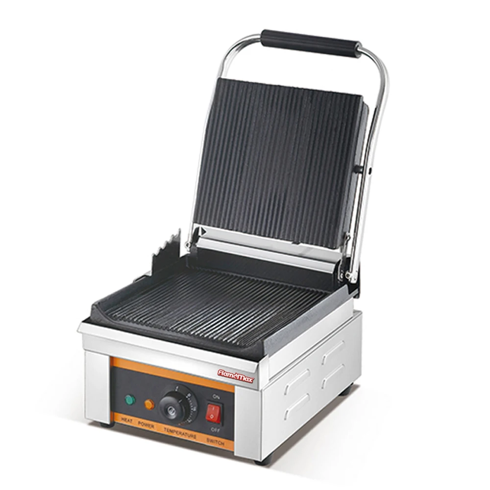 Catering equipment Flamemax gas chargrill with CE standard mark