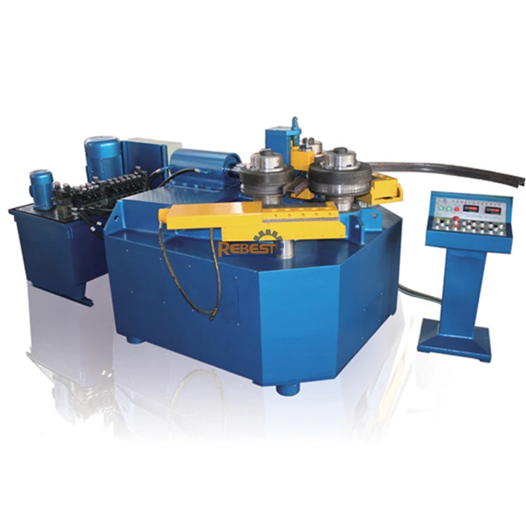 Automatic Section Material 3 Roller Manual Bending Machine / Hydraulic Pipe Bender