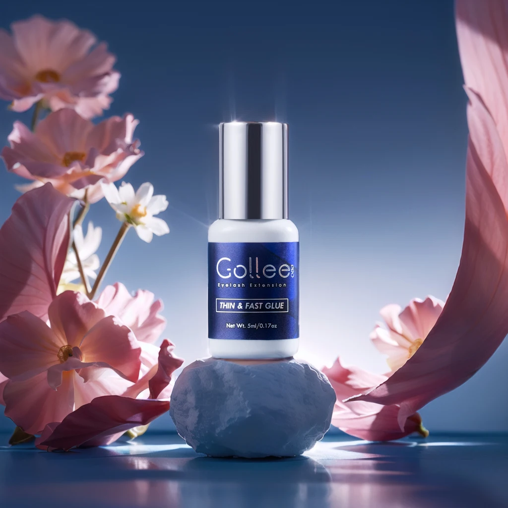 1 Second  Waterproof And Oil Proof Acrylate Free Thin Viscosity Lash Extension Adhesive Private Label Custom Eyelash Glue