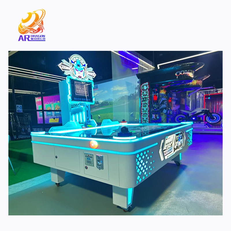 Factory Wholesale Coin-Operated Air Hockey Table Indoor Arcade Game Machine Racing Usage with 1 Year Warranty