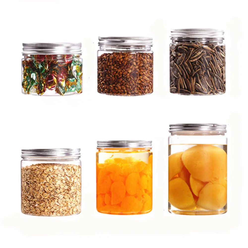 
factory wholesale fast delivery food grade pet 8 oz 250ml round plastic bottle jars 