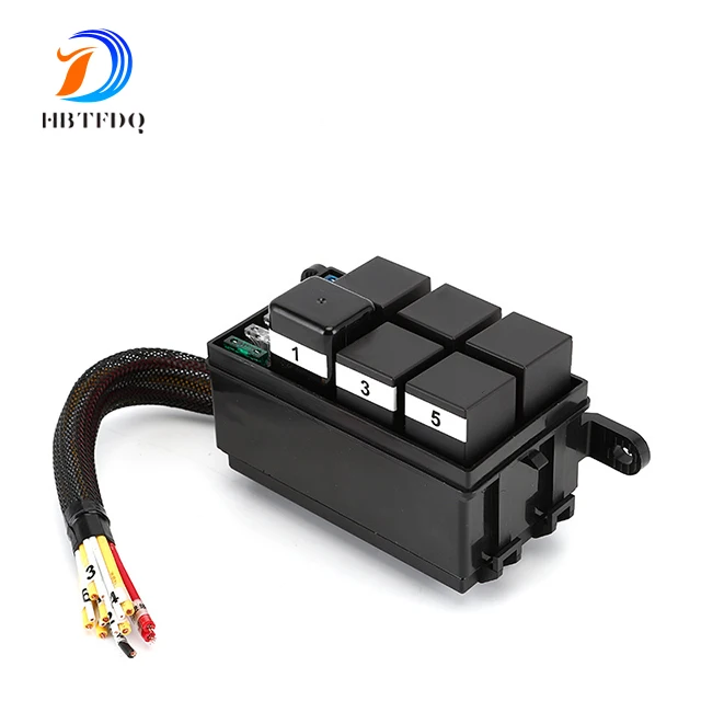 Universal Automotive Fuse Relay Holder 12-Slot Relay Box 6 Relays 6 ATC/ATO Fuses Automotive Accessories Wholesale