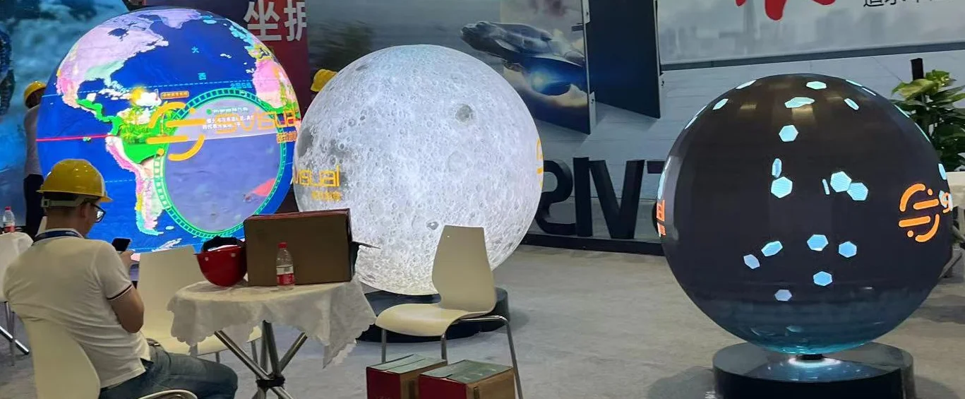 Hot sale P2 P2.5 Led  Spherical Screen Customized D1.2 Indoor Round Creative Design Led Ball Screen Display For Advertising
