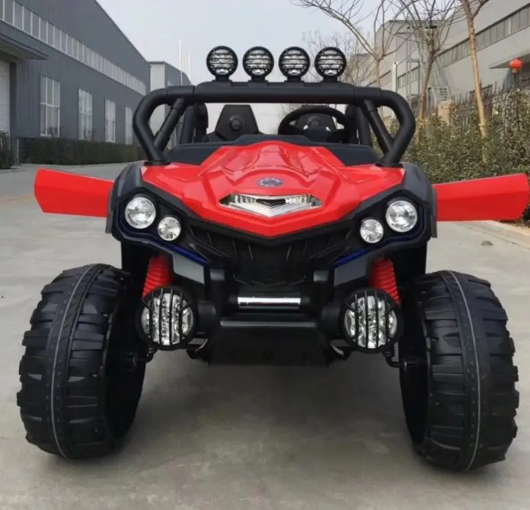 Wholesale Two Big Seats 12V Battery Rechargeable Remote Control Kids  Ride On Electric Toy Car