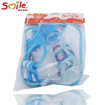 
Baby bottle suit baby care suit baby bottle bib set 
