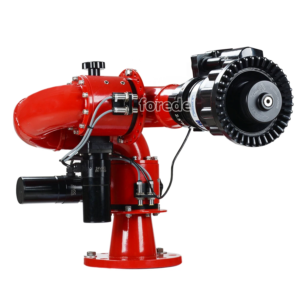 4800LPM Factory Price Stainless Steel Remote Control Fire Water Monitor Cannon for Fire Truck