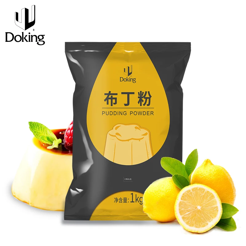 Doking hot product Organic Quality Lychee Black Tea chinese jelly pudding powders jelly powder