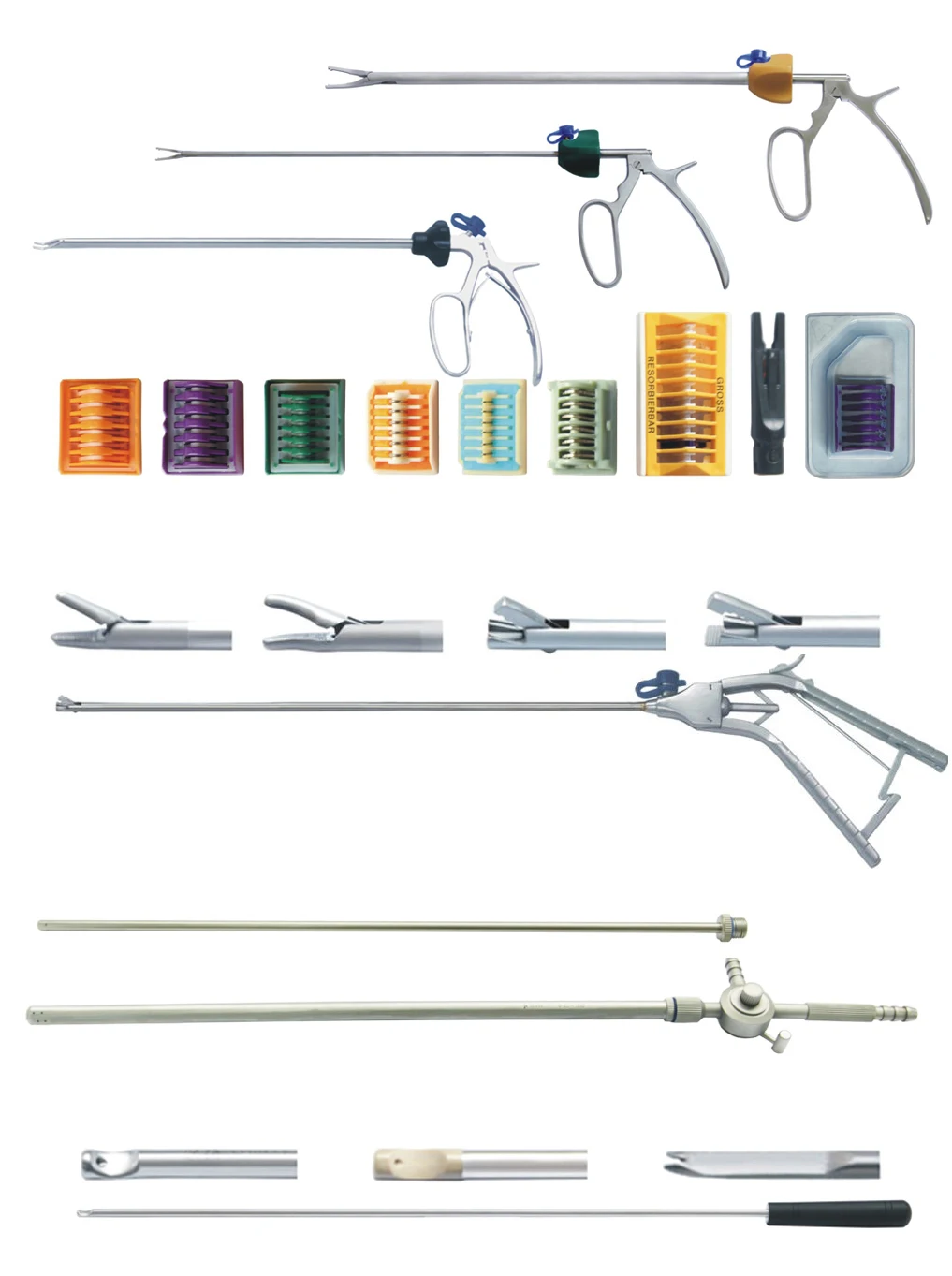factory price laparoscopic tower with instrument full set equipement